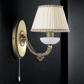 Aplica de perete din alama 1 brat design italian 5400