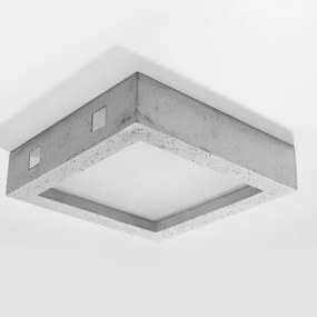Plafonieră LED RIZA LED/18W/230V beton Sollux SL.0995