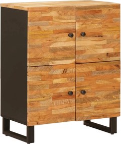 vidaXL Dulap lateral cu ușă Maro 60 x 33 x 75 cm Lemn de mango solid