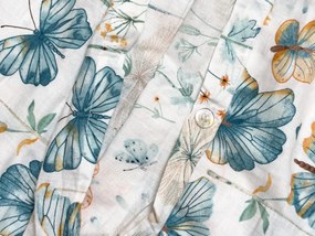 Lenjerie de pat din bumbac creponat pentru patut Renforcé ELIVINE albă Dimensiune lenjerie de pat: 45 x 65 cm | 90 x 140 cm