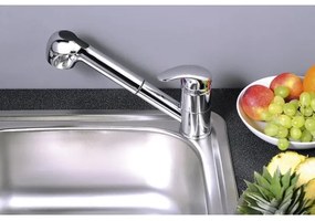 Aqualine - Baterie pentru chiuvetă KASIOPEA 20 cm, crom lucios