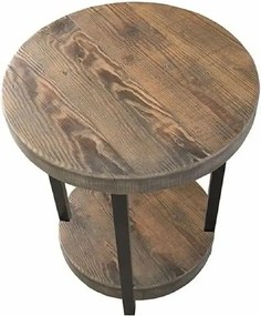 Masuta de cafea lemn ,rotund Homs, seria A-620, 47X 47 x 60 cm,30014