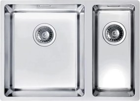 Chiuveta inox Alveus Monarch Kombino 120 Satin 59x40 cm stanga