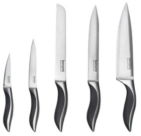 Set de 5 cuțite din oțel inoxidabil - Bonami Essentials