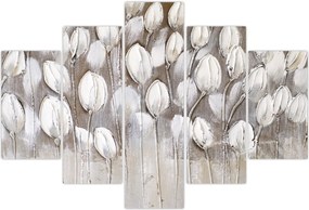 Tablou - Lalele structurate (150x105 cm)