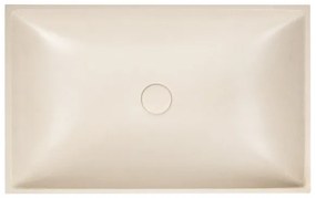 Sapho - Lavoar pentru montare pe blat 58x36 cm, finisaj beton/bej