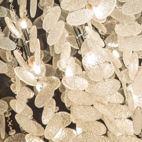 Lustră aplicată Zuma Line 18366 PARDO 8xE14/40W/230V argintiu