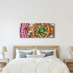 Tablou cu pizza (120x50 cm)