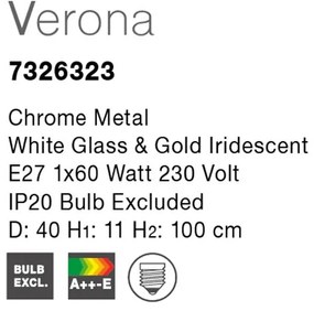 Lustra, Pendul design clasic Verona 40cm NVL-7326323