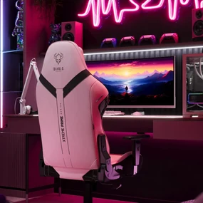 Scaun de gaming Diablo X.One Prime Normal size, Akira Pink