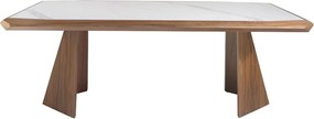 Masa dining design LUX Walnut 220x110cm