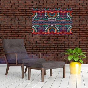 Tablou cu bastracție ornamentală (90x60 cm)