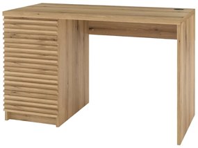 Birou BISETT cu sertare 120x60 cm, stejar artisan
