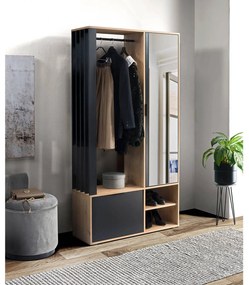 Hol Milan (Stejar artisan + negru). 1055369