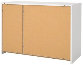 Comodă albă 119x84x48 cm Next – Tvilum