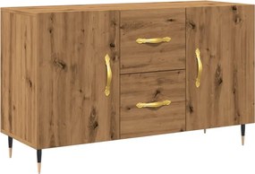 vidaXL Dulap, stejar artizanal, 100x36x60 cm, lemn prelucrat