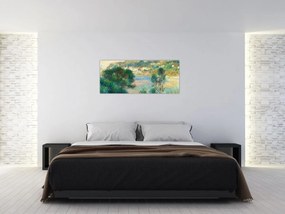 Tablou - Auguste Renoir, View of Monte Carlo from Cap Martin, reproducere (120x50 cm)