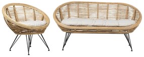 Set mobilier de grădină Marza (natural). 1081218