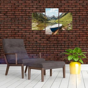 Tablou - Seealpsee, lac din Elveția (90x60 cm)