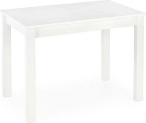 Masa extensibila GINO, alb, PAL furniruit, 100/138x60x75 cm