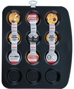 Formă pentru 12 brioșe Pyrex Glide 36 x 31 cm, L