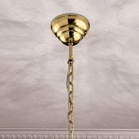 Lustra cristal Asfour, KRISTALL KLASSISCH auriu 55cm