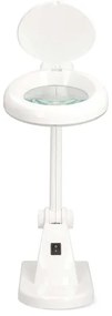 Nedis MAGLE1WT - Lampă LED de birou cu lupă, 6W/230V, alb
