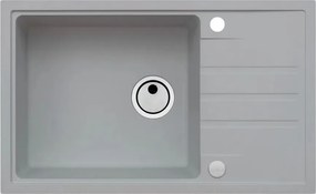 Chiuveta compozit Alveus Intermezzo 130 gri 78x48 cm