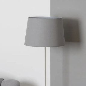 Brilagi - Lampă de podea LED CERIA 1xE27/40W/230V Ø 30 cm gri/alb