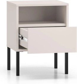 Noptieră cu sertar Harmona 40 cm - cașmir