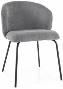 Scaun de dining KEVIN VARDO gri