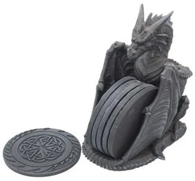 Set 6 suporturi pahare dragon Cuibul Dragonului 17 cm