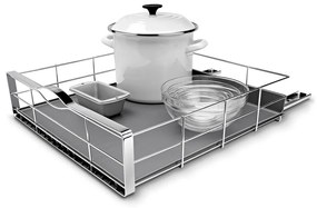 Organizator de bucătărie din oțel inoxidabil - simplehuman