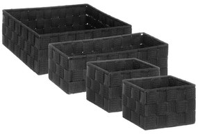 Un set de organizatoare pentru cosmetice LISE, 4 bucati