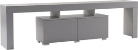 Comoda TV ENCLAVE, gri, PAL, 180x32x50 cm