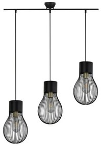 Lustră pe cablu DAVE 3xE27/40W/230V Reality