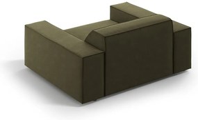 Fotoliu verde cu tapițerie din catifea Jodie – Micadoni Home