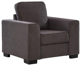 FOTOLIU CLARISSE, 94.5X86X90 CM, CULOARE GRI, MATERIAL TEXTIL, PERNA DEHUSABILA
