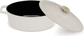 Oală fontă ovală 32 cm Sahara Berlinger Haus BH 8967, emailată, cu capac