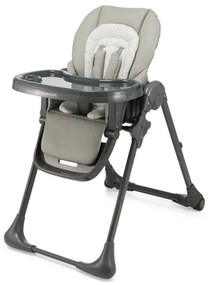 Scaun de masă pentru copii KINDERKRAFT TUMMIE gri