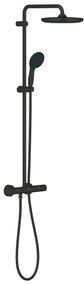 Grohe Vitalio Start System set de dus perete cu termostat da negru 266772431