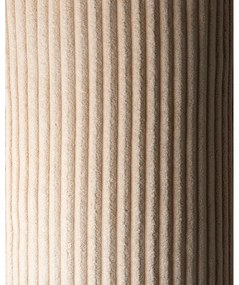 Pernă decorativă pentru copii maro deschis cu tapițerie din catifea reiată Block – Wigiwama