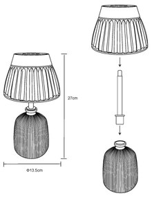 Globo 36536A - Lampă solară LED 10xLED/0,06W/3V IP44