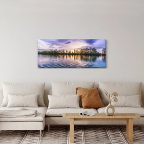 Tablou cu lac (120x50 cm)