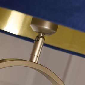 Lampadar/Lampa de podea decorativa Modish bronz/navy