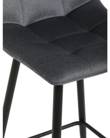 Set de scaune de bar B-X7015 GREY2, 4 buc