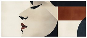 Tablou - Femeie din profil (120x50 cm)