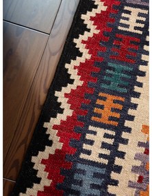 Covor roșu reversibil, țesut manual din lână 200x290 cm Kamal Kian – Nouristan