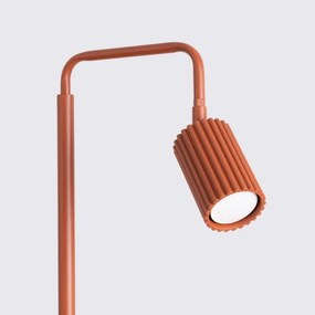 Sollux SL.2023 - Lampă de podea KARBON 1xGU10/10W/230V portocalie