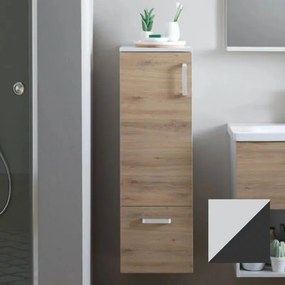 Dulap mediu suspendat KolpaSan Evelin mdf gri antracit 102x37 cm